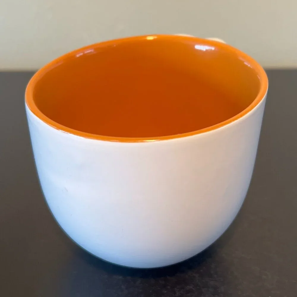 ASOBU "The Porcelain Jewel" Mug  ~ Asymmetrical  Rim ~  Free Flow Loop Handle - Picture 9 of 13